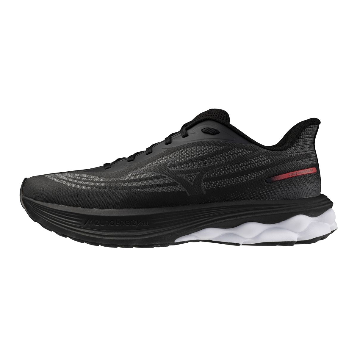 Mizuno WAVE SKYRISE 7 / Black/Iron Gate/Tomato Puree / 42.5/8.5 – obrázek 1