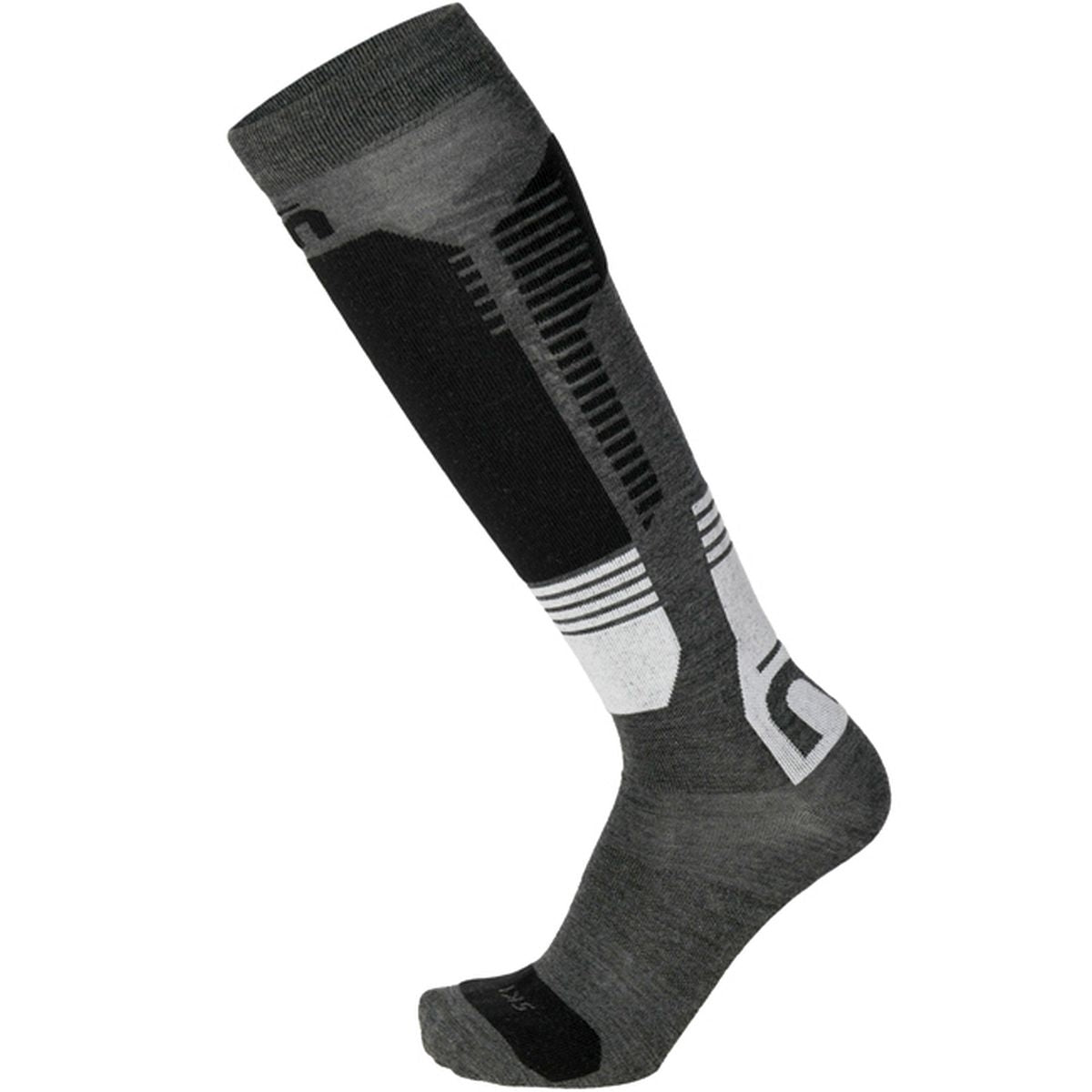 Mico CALZA SKI NATURAL MERINOS LIGHT WEIGHT, ANTRACITE MEL, XXL – obrázek 1
