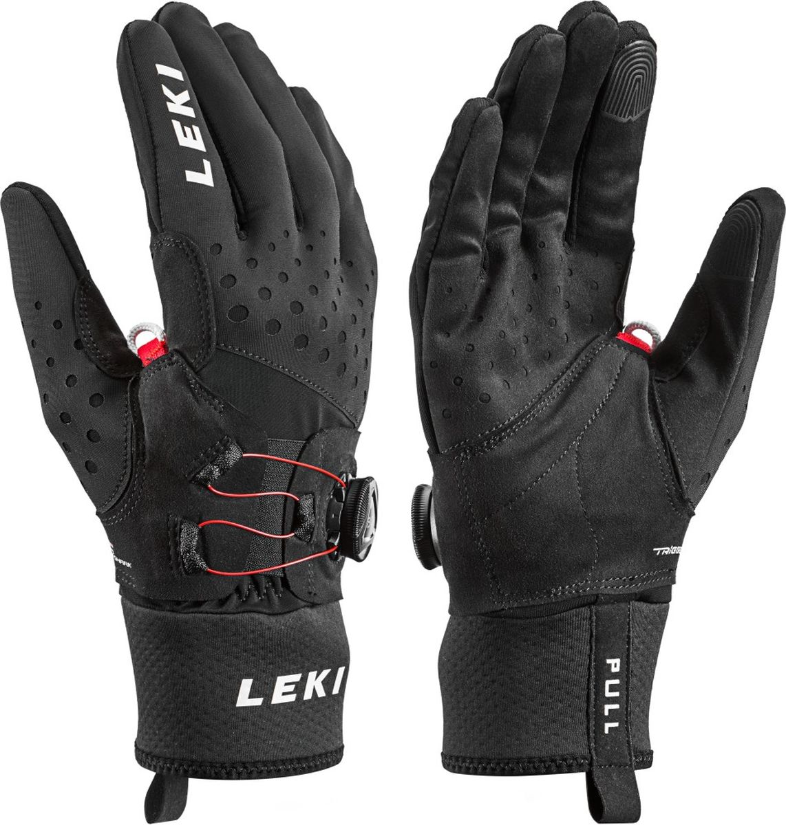 Leki Nordic Tune Shark Boa®, black, 6.0 – obrázek 1