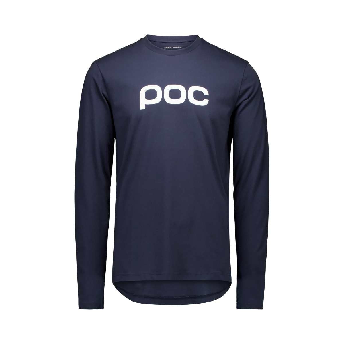 POC L/S Tee Apatite Navy MED – obrázek 1