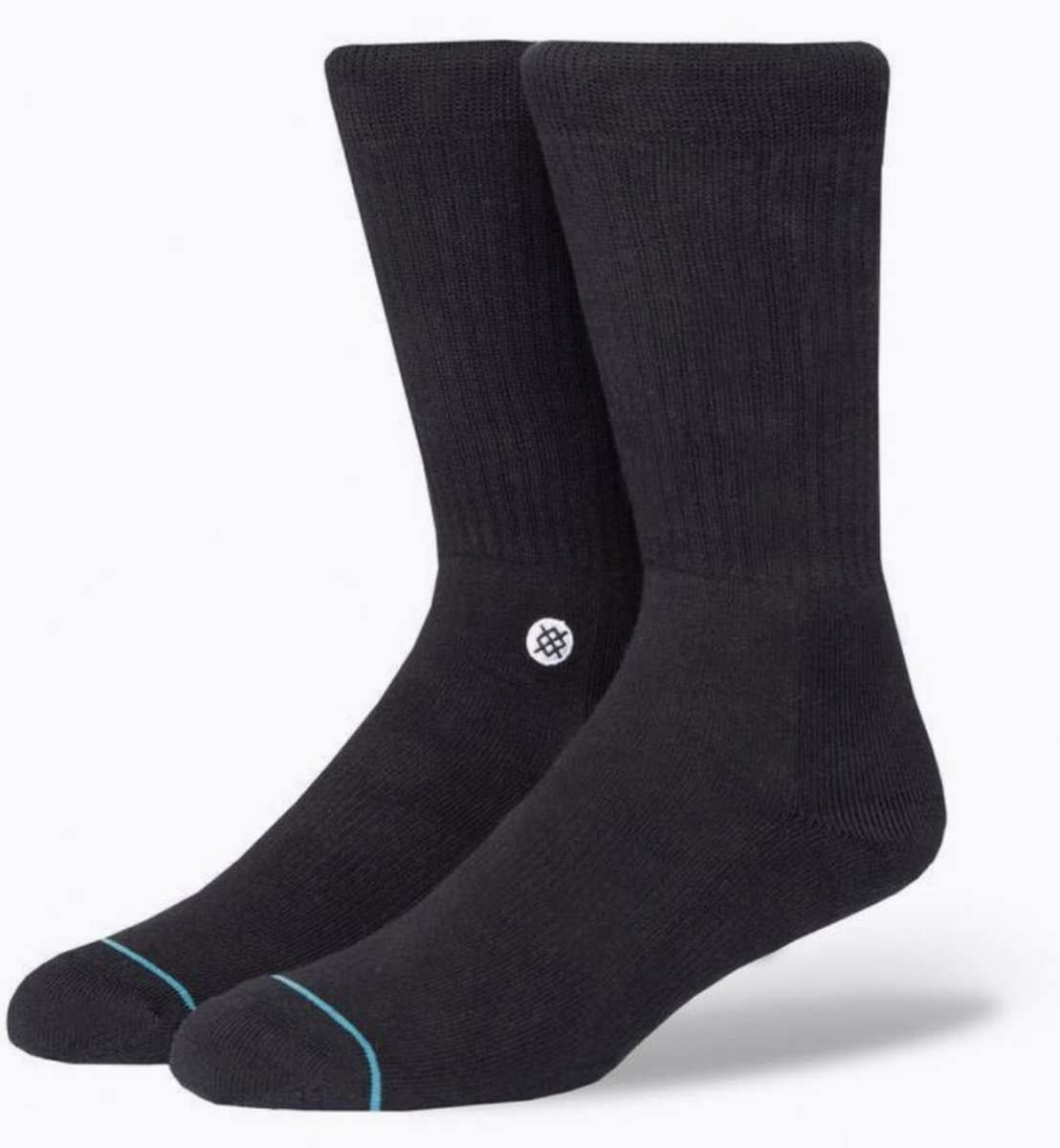 Stance ICON / BLACK/WHITE / M – obrázek 1