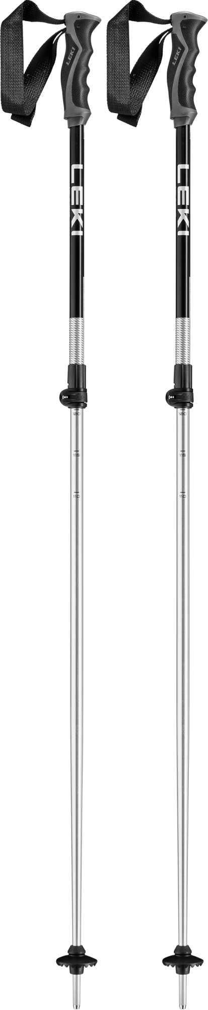 Leki Rental Vario, anodized natural silver-eloxal black, 110 - 145 cm – obrázek 5
