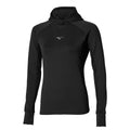 Mizuno Active Warmalite Hooded Long Sleeve Top / Black / L – obrázek 1