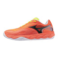 Mizuno WAVE ENFORCE COURT 2 PADEL / Lava Orange/Black Oyster/Yellow Jasper / 40.0/6.5 – obrázek 1