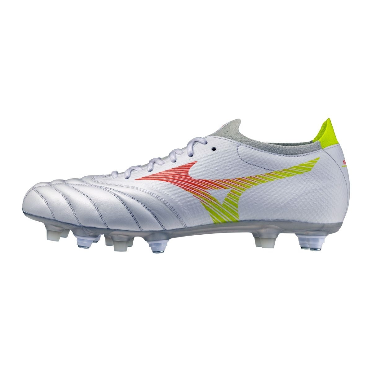 Mizuno MORELIA NEO V ? PRO MIX  / White/Lava Orange/Evening Primrose / 39.0/6.0 – obrázek 1