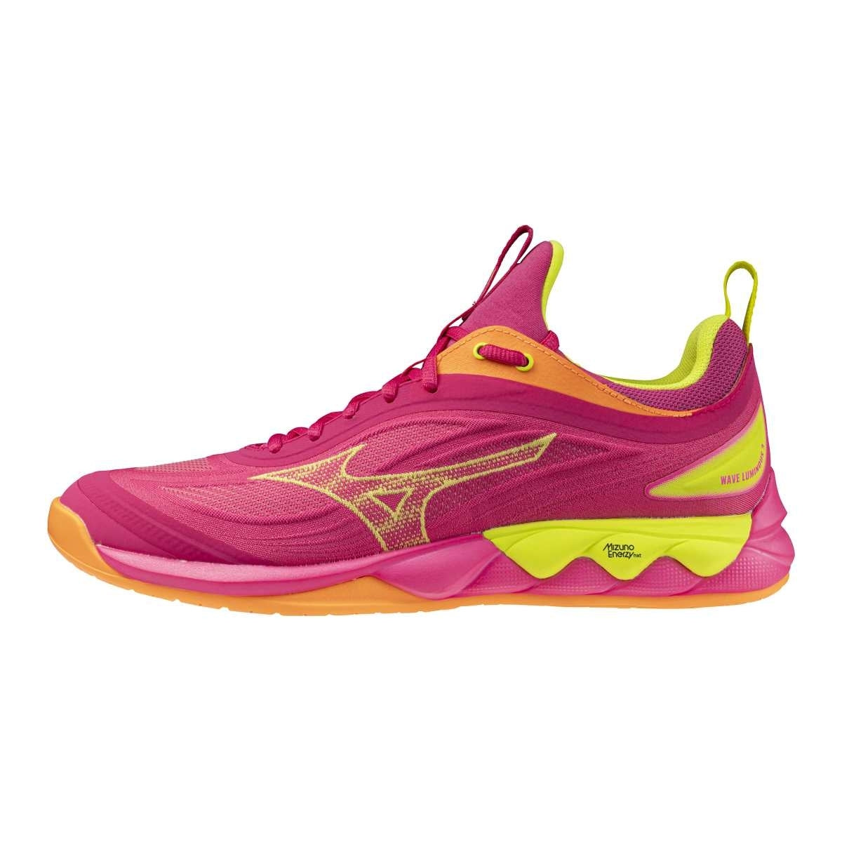 Mizuno WAVE LUMINOUS 3(U) / Pink Tetra/Fortune Yellow/Ligh / 50.0/14.0 – obrázek 1