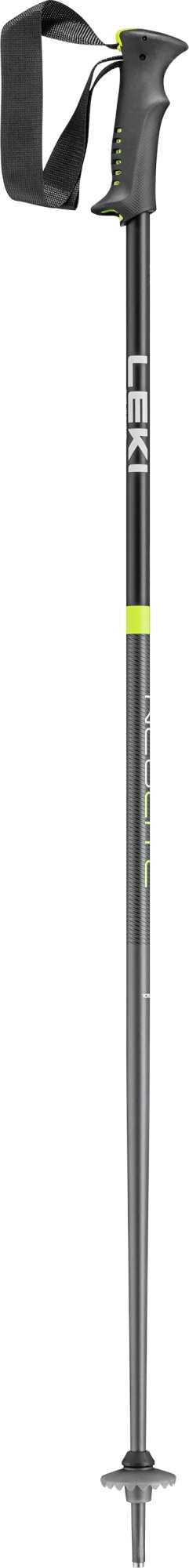 Leki Neolite Junior, dark anthracite-black-neonyellow, 100 cm – obrázek 1