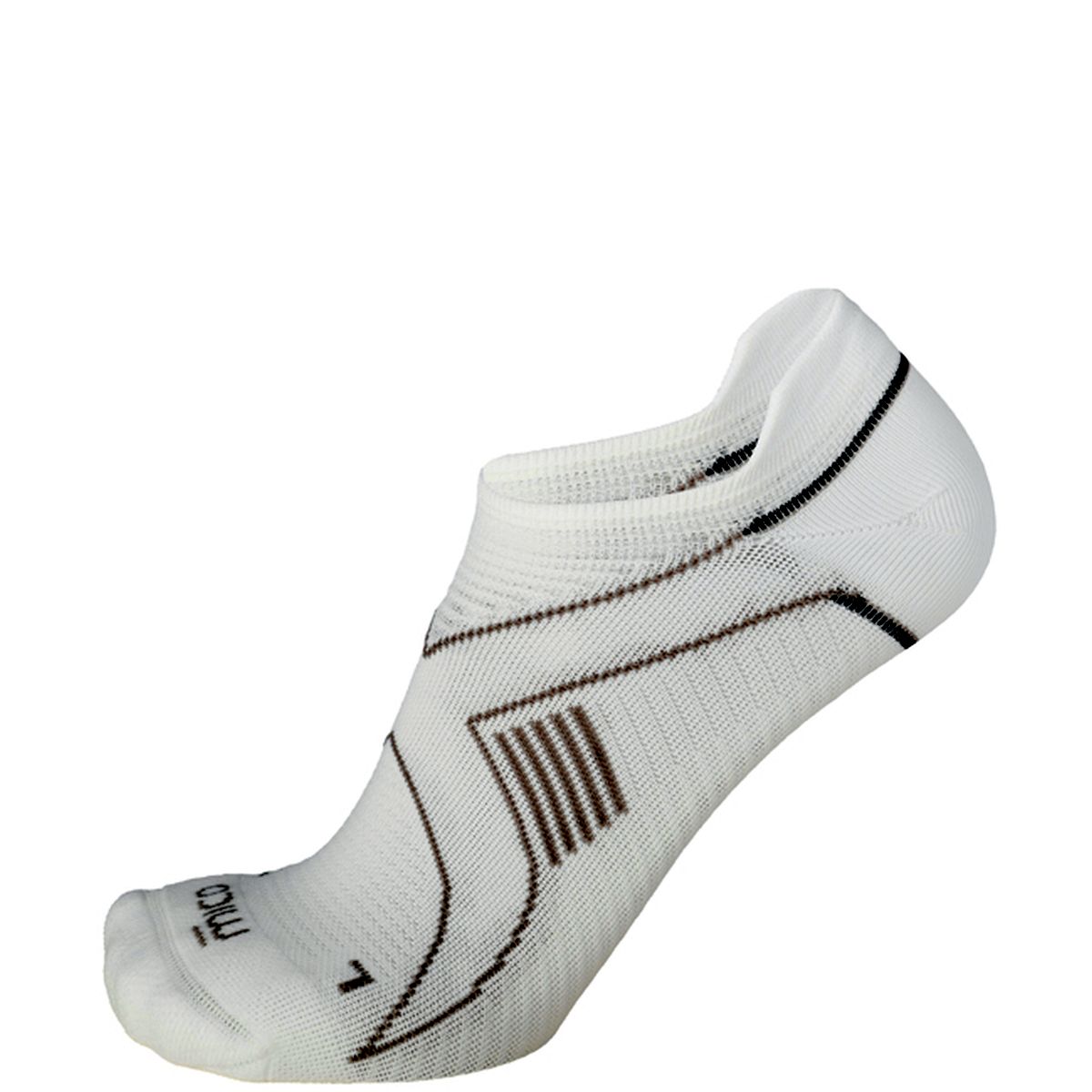 Mico X-LIGHT LOW CUT RUN SOCKS X-PERFORMANCE, BIANCO, M – obrázek 1