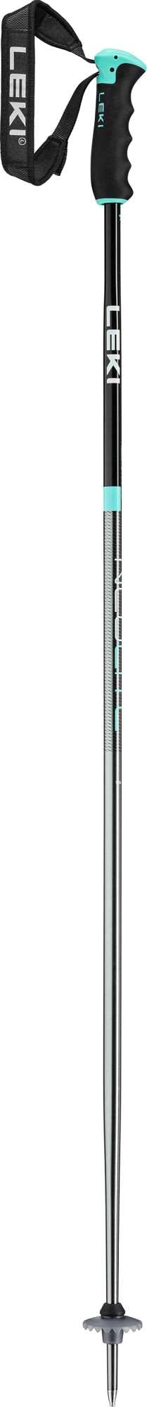 Leki Neolite Airfoil Women, gunmetal-black-light turquoise, 105 cm – obrázek 1