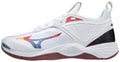 Mizuno WAVE MOMENTUM 2 / White/High Visibility/Syrah / 50.0/14.0 – obrázek 1