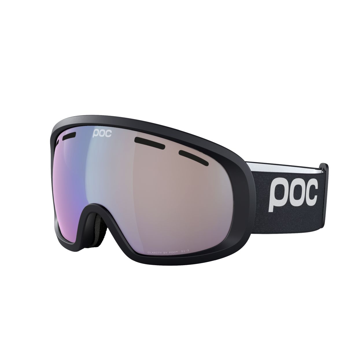 Poc Fovea Mid Photochromic Uranium Black/Photochromic/Light Pink-Sky Blue ONE – obrázek 4