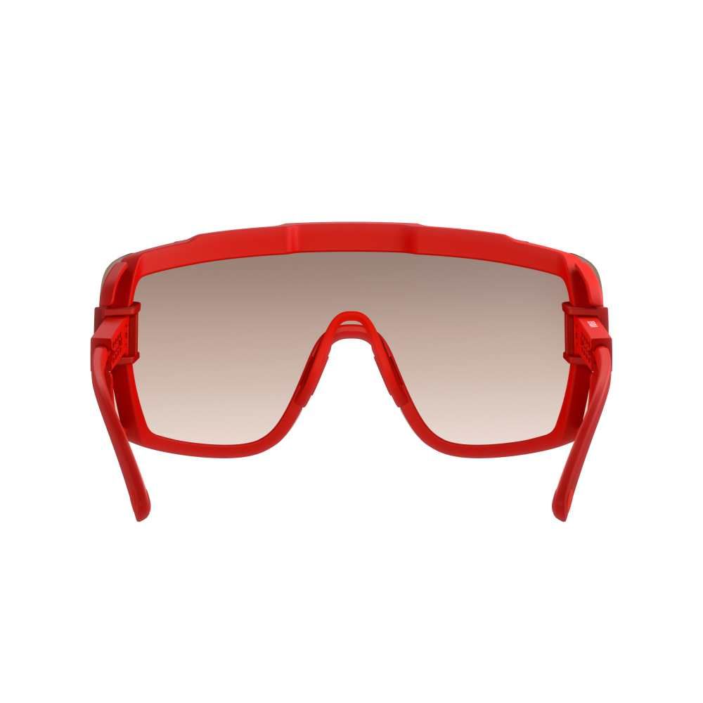 Poc Devour Ultra Prismane Red/Clarity Trail/Partly Sunny Silver ONE – obrázek 3