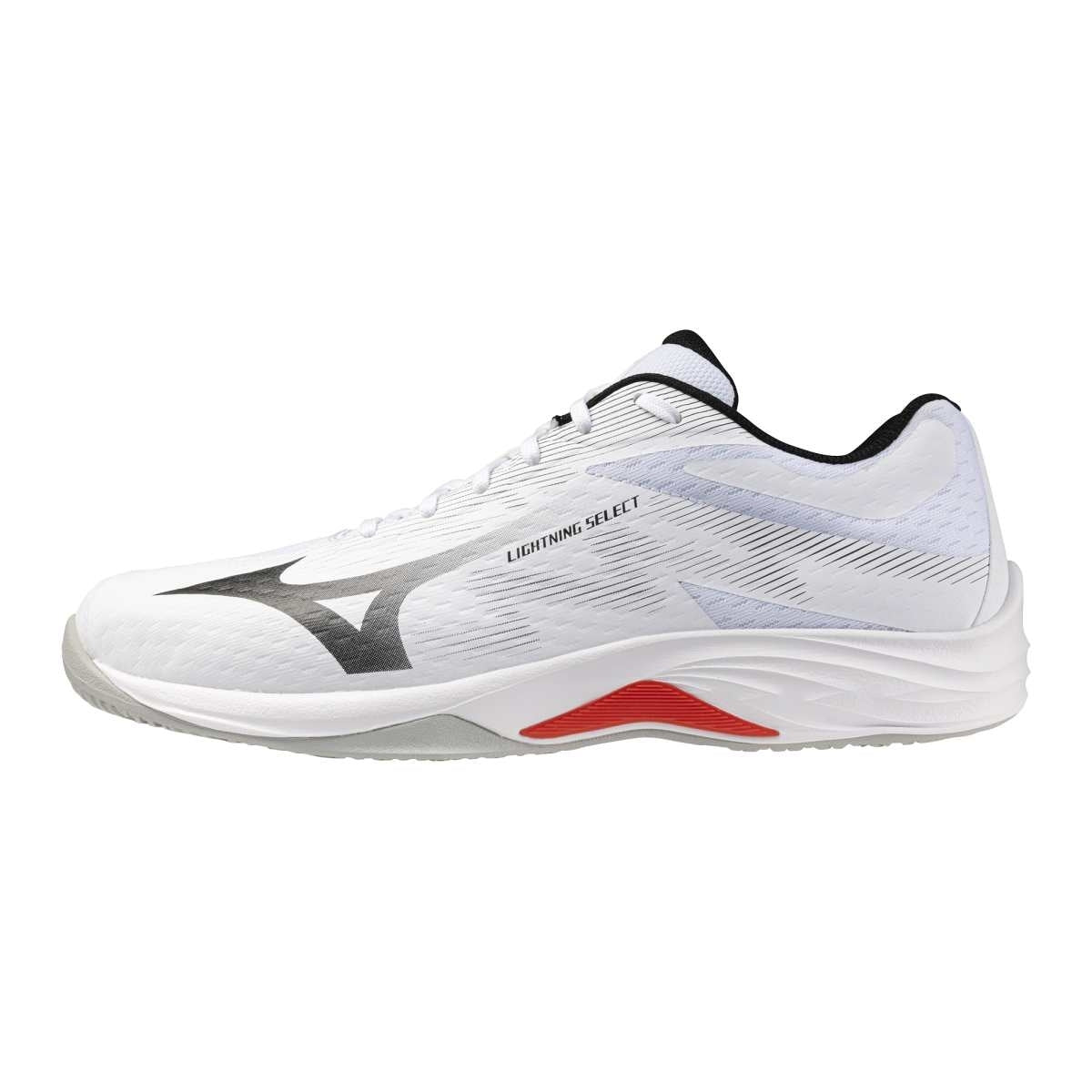 Mizuno LIGHTNING SELECT(U) / White/Black/Fiery Red / 50.0/14.0 – obrázek 1