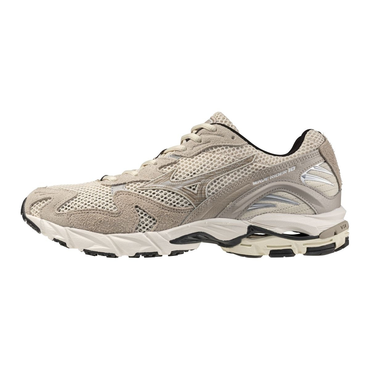 Mizuno WAVE RIDER 10 SUEDE / Summer Sand/Simply Taupe/Summer Sand / 37.0/4.5 – obrázek 1