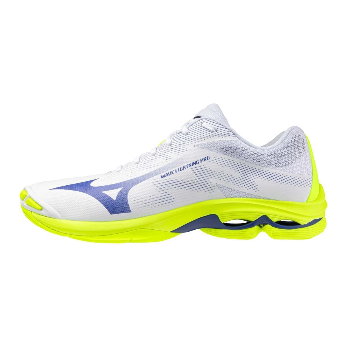 Mizuno WAVE LIGHTNING PRO(U) / White/Lightning Yellow/Dazzlin / 48.5/13.0 – obrázek 1