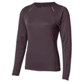 Mizuno Active DryAeroFlow Long Sleeve Tee / Raisin / L – obrázek 1