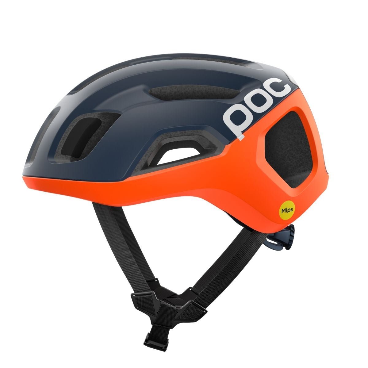 Poc Ventral Air MIPS Apatite Navy Matt/Fluo.Orange Matt/Hydrogen White Matt SML – obrázek 1