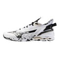 Mizuno WAVE MIRAGE 5(U) / White/Black/GE Gold / 50.0/14.0 – obrázek 1