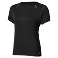 Mizuno Active DryAeroFlow Short Sleeve Tee / Black / L – obrázek 1