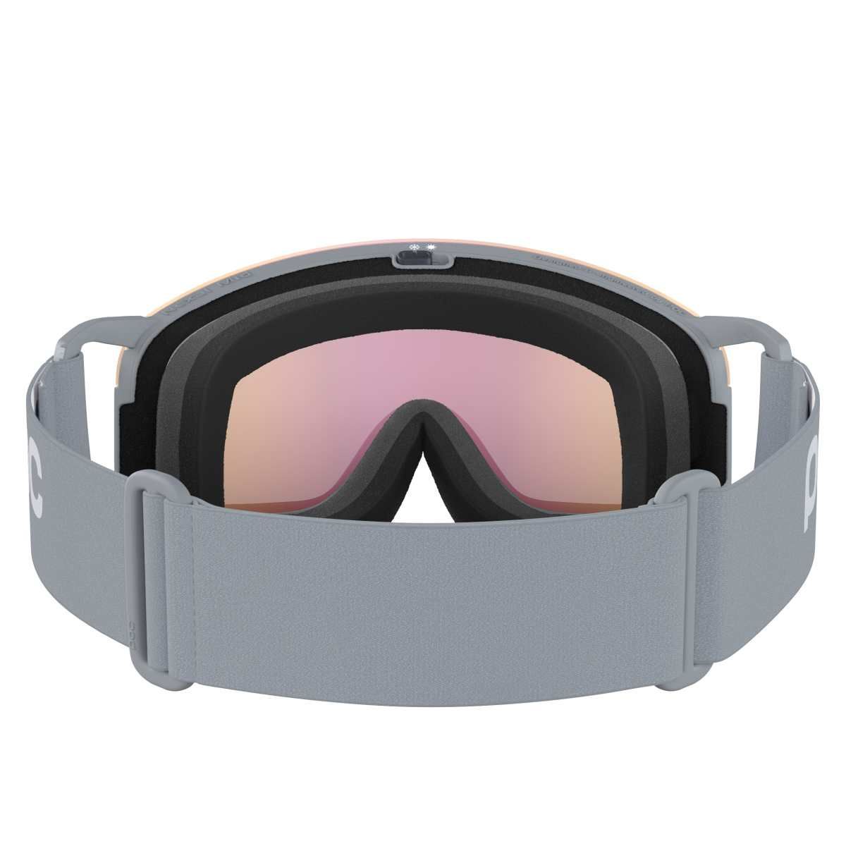 Poc Nexal Mid Granite Grey/Partly Sunny Orange ONE – obrázek 3
