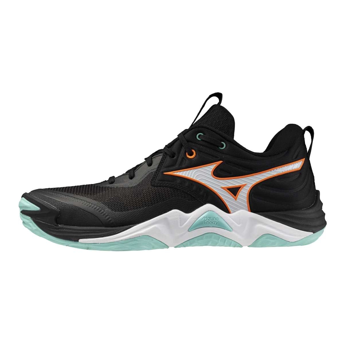 Mizuno WAVE MOMENTUM ELITE(U) / Black/Tangelo/Ice Green / 51.0/15.0 – obrázek 1