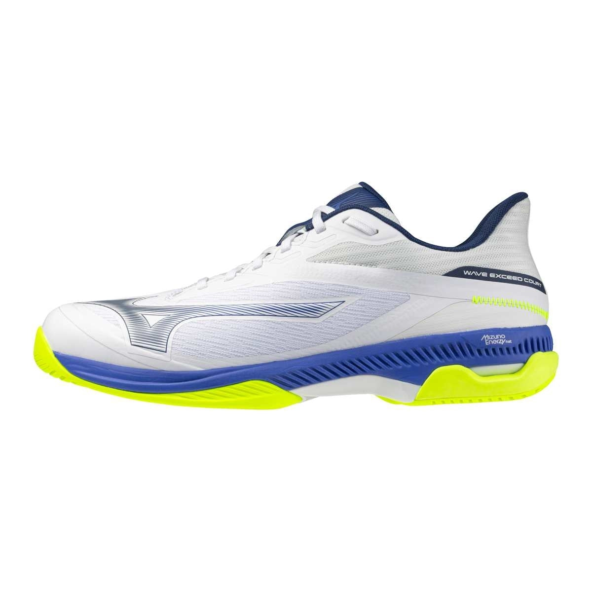 Mizuno WAVE EXCEED COURT AC(M) / White/Dazzling Blue/Lightning / 41.0/7.5 – obrázek 1