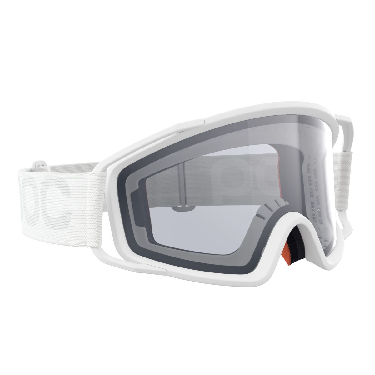 Poc Zygon Hydrogen White/Clarity Universal/Cloudy Grey ONE – obrázek 2