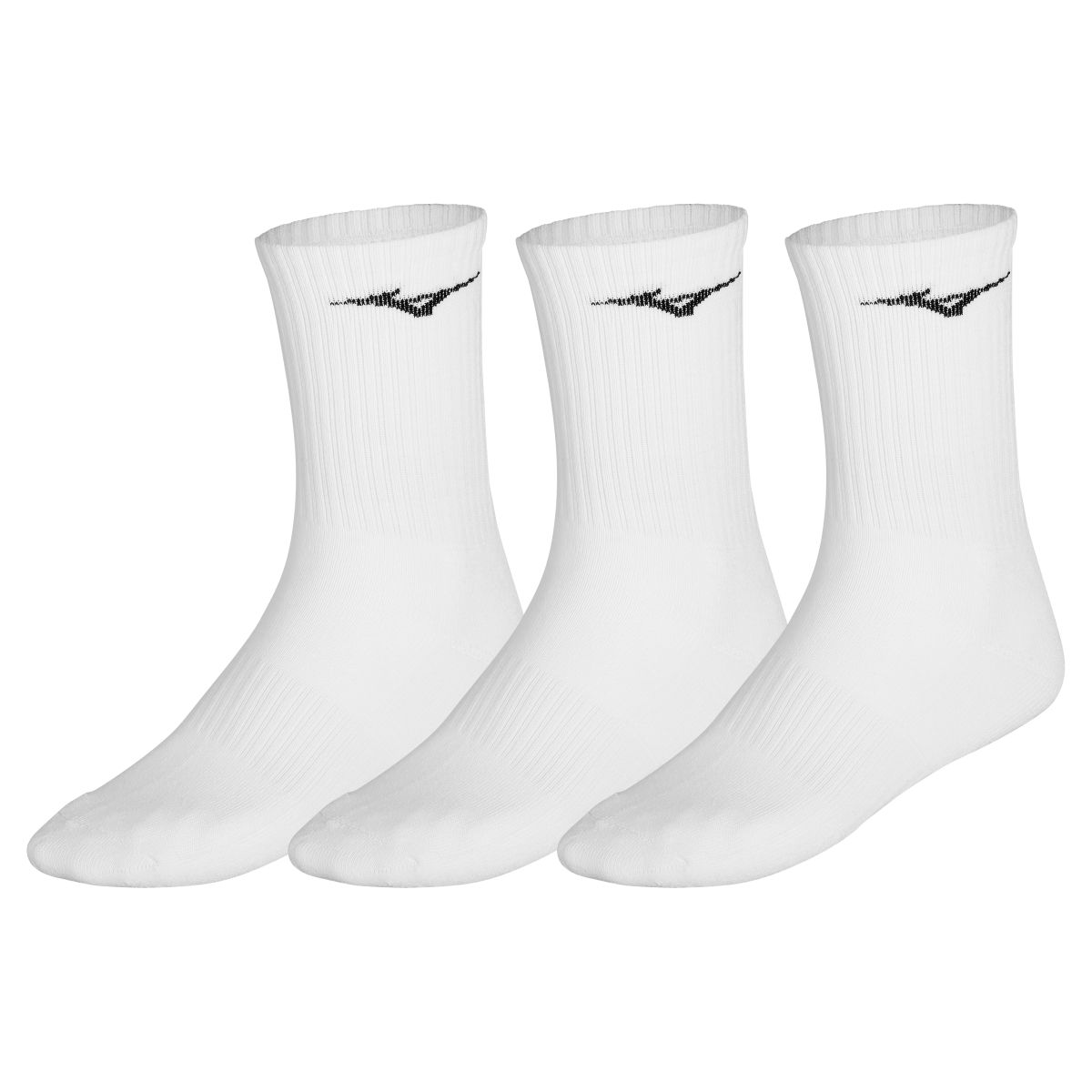 Mizuno Training 3P Socks / White/White/White / S – obrázek 1
