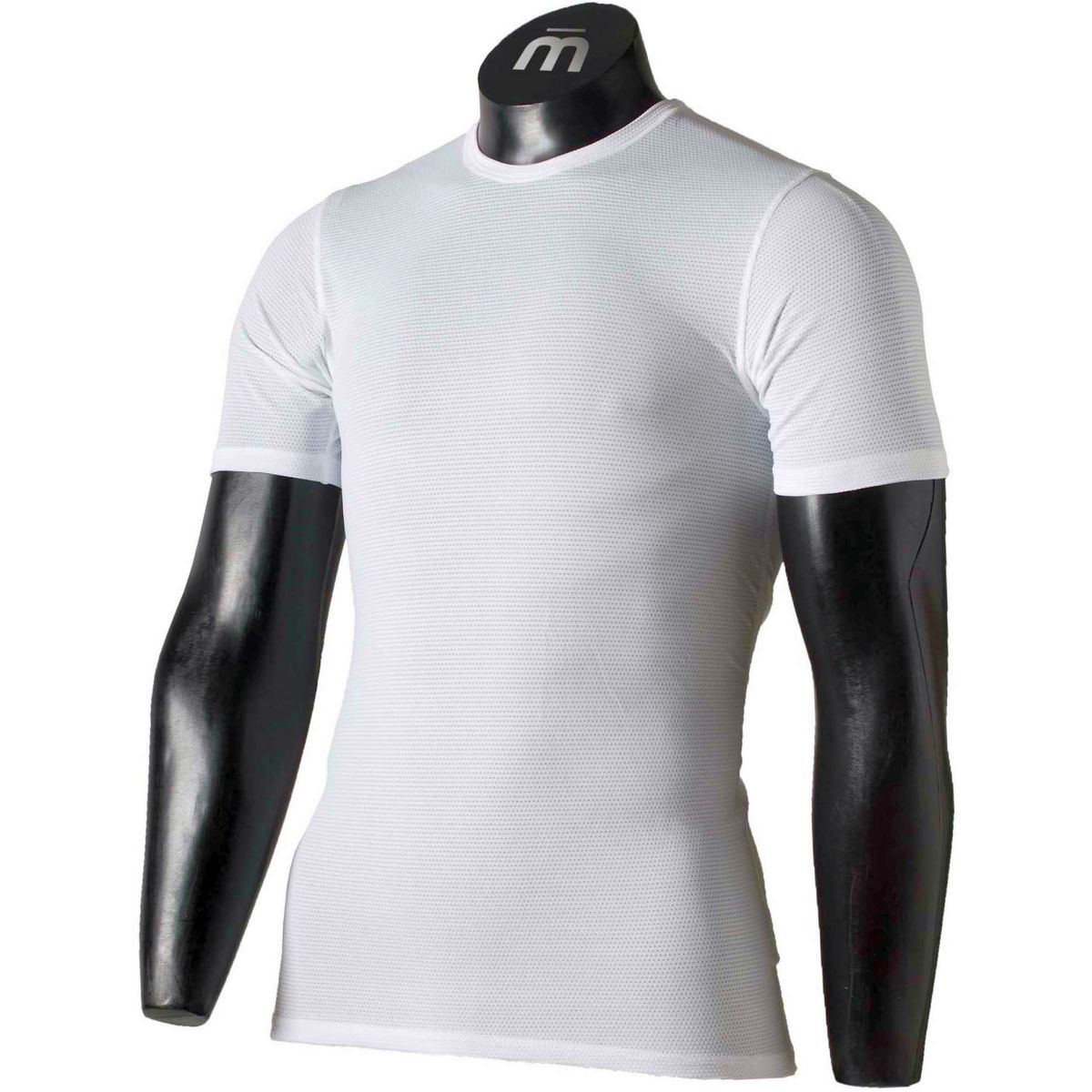 Mico MAN HALF SLVS R/NECK SHIRT EXTRA DRY, BIANCO, L – obrázek 1