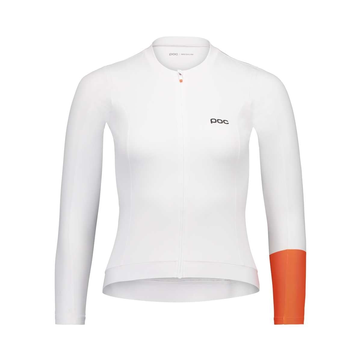 Poc W's Cadence L/S Jersey Hydrogen White MED – obrázek 1