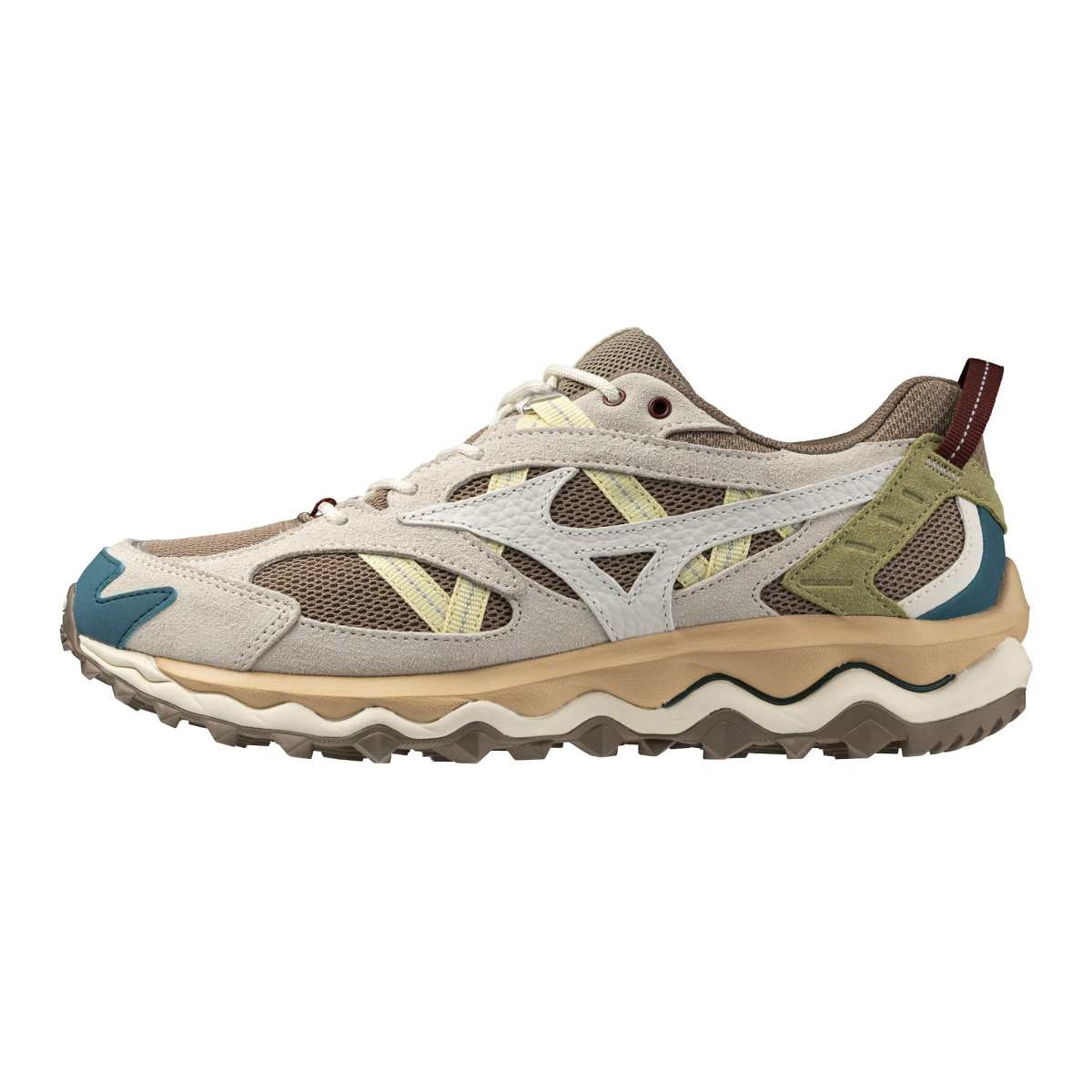 Mizuno WAVE MUJIN TL / Fossil/Snow White/Summer Sand / 38.0/5.0 – obrázek 1