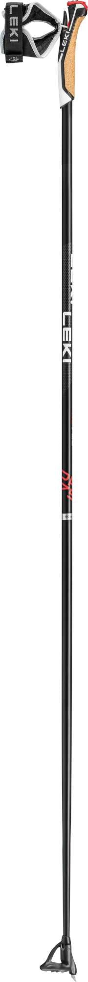 Leki PRC 750, black-white-dark anthracite, 135 cm – obrázek 1