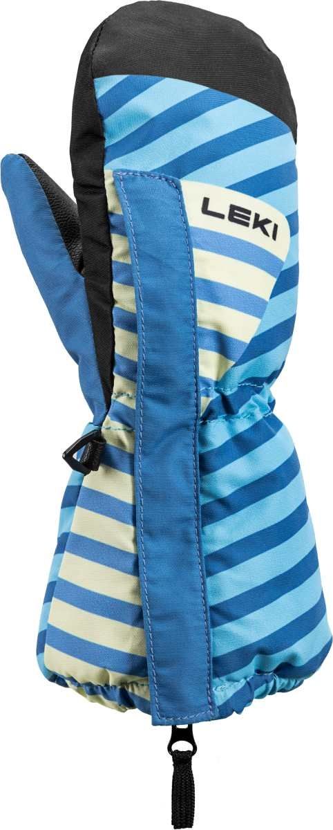 Leki Little Paw Mitt Long, brightblue-steel blue-frozen yellow, 1.0 – obrázek 1
