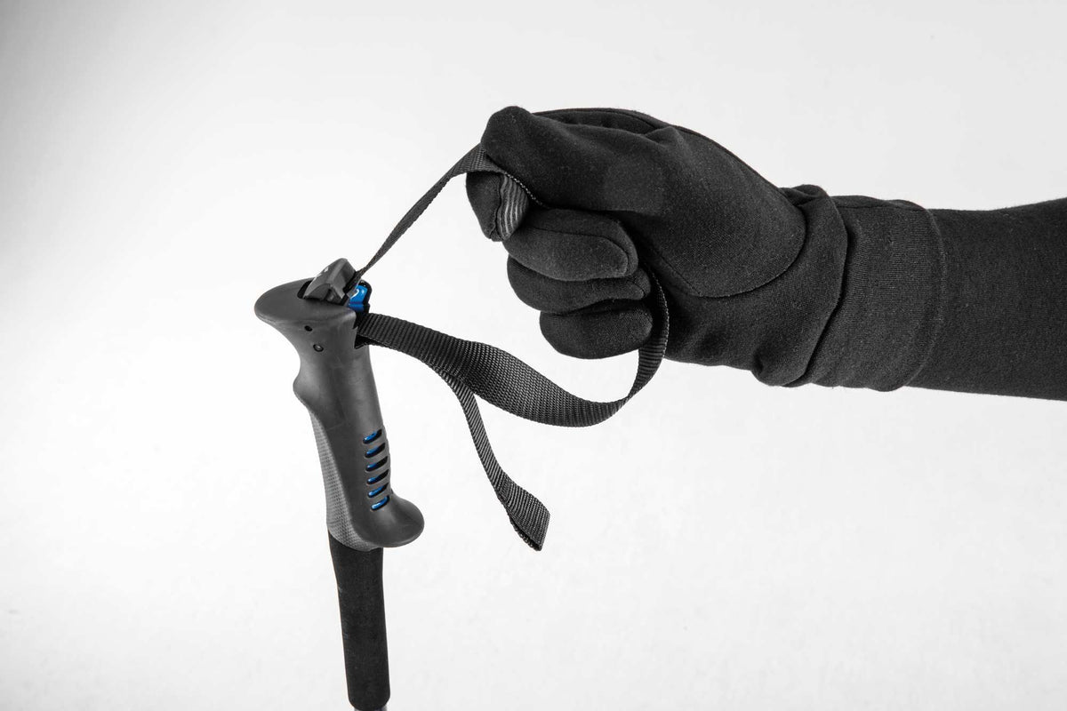 Leki Guide Lite Jr., denimblue-darkblue-cyan, 90 - 120 – obrázek 3