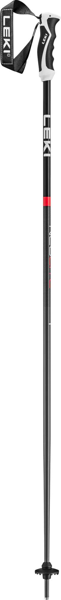 Leki Neolite, dark anthracite-black-bright red, 110 cm – obrázek 1
