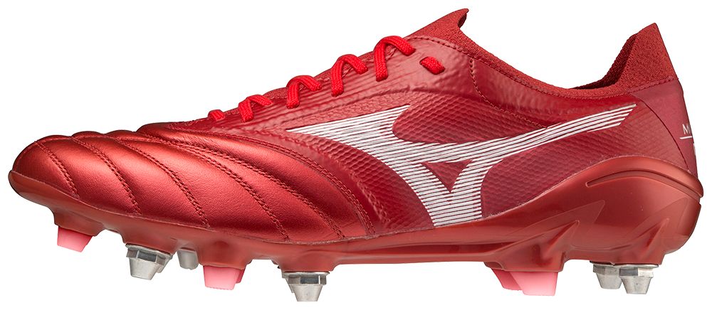 Mizuno MORELIA NEO III BETA ELITE MIX / High Risk Red / White / High Risk Red / 38.5/5.5 – obrázek 1