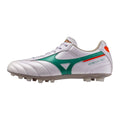 Mizuno MORELIA II PRO AG / White/Arcadia/Lava Orange / 38.0/5.0 – obrázek 1