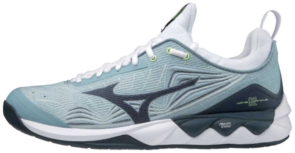 Mizuno WAVE LUMINOUS 2 / Stone Blue/Stratified Sea/Neo Lime / 51.0/15.0 – obrázek 1