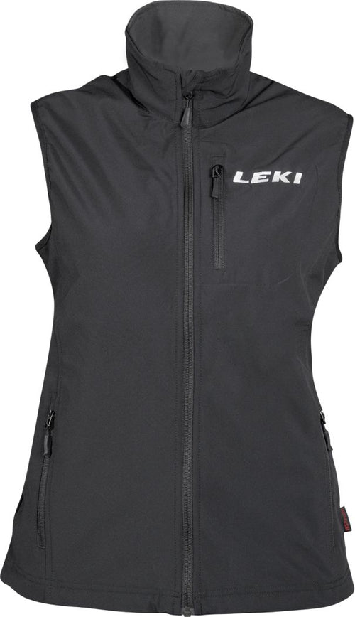 Leki Softshell vest women, Black, XS – obrázek 1