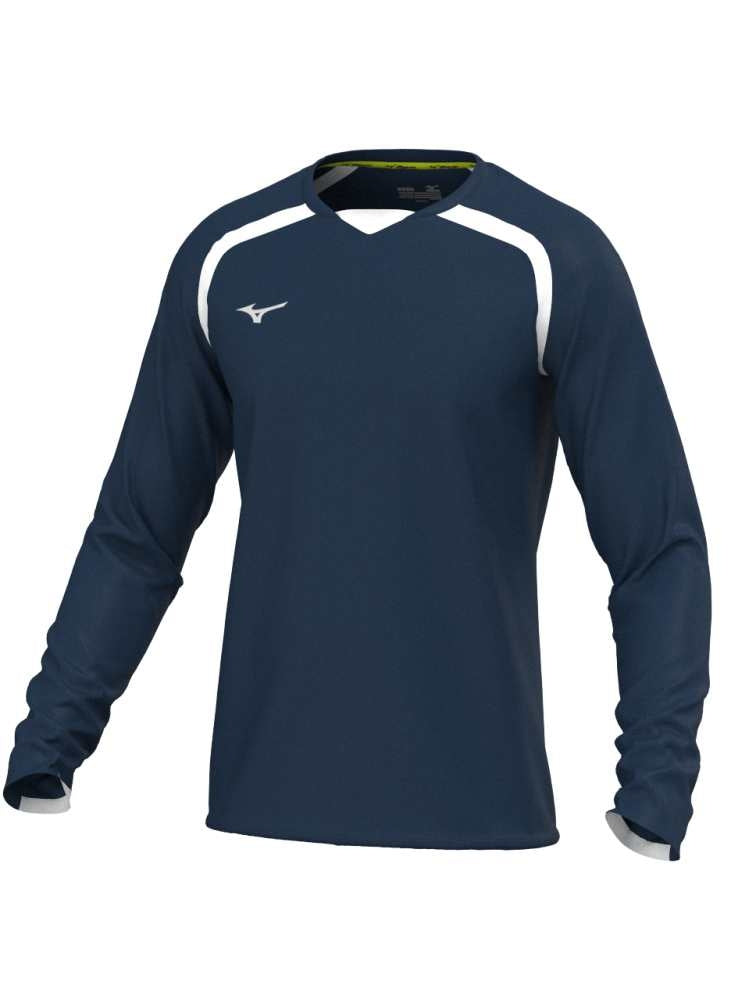 Mizuno MZNRB LS Shirt  / Navy / S – obrázek 1