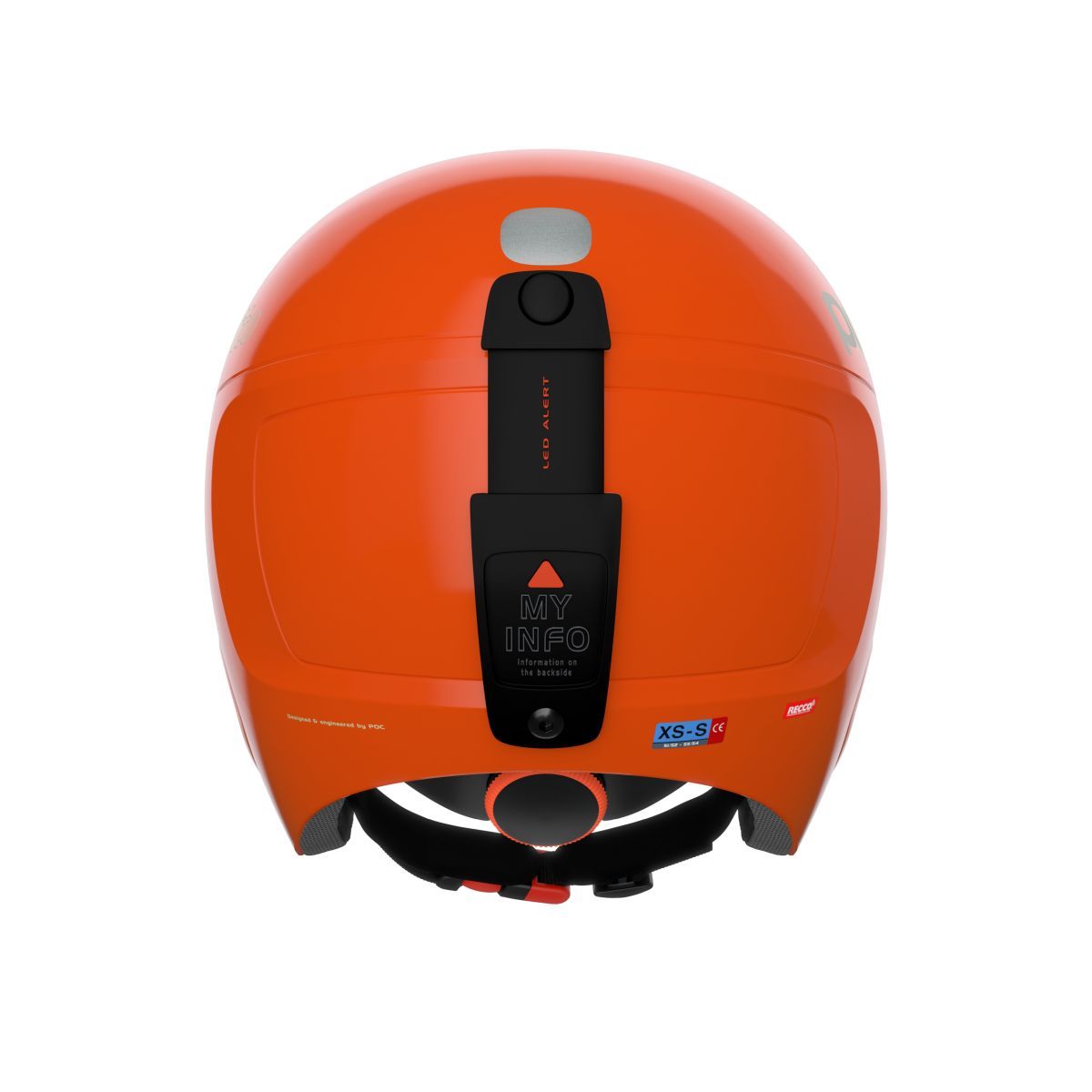 POCito Skull Fluorescent Orange Adjustable – obrázek 2
