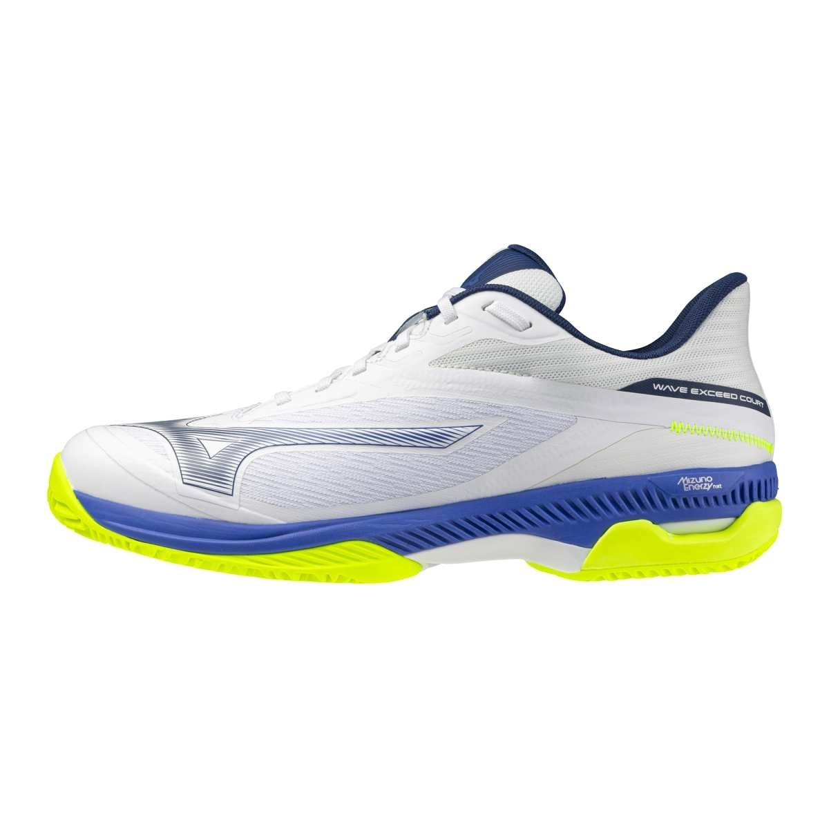Mizuno WAVE EXCEED COURT CC(M) / White/Dazzling Blue/Lightning / 40.0/6.5 – obrázek 1