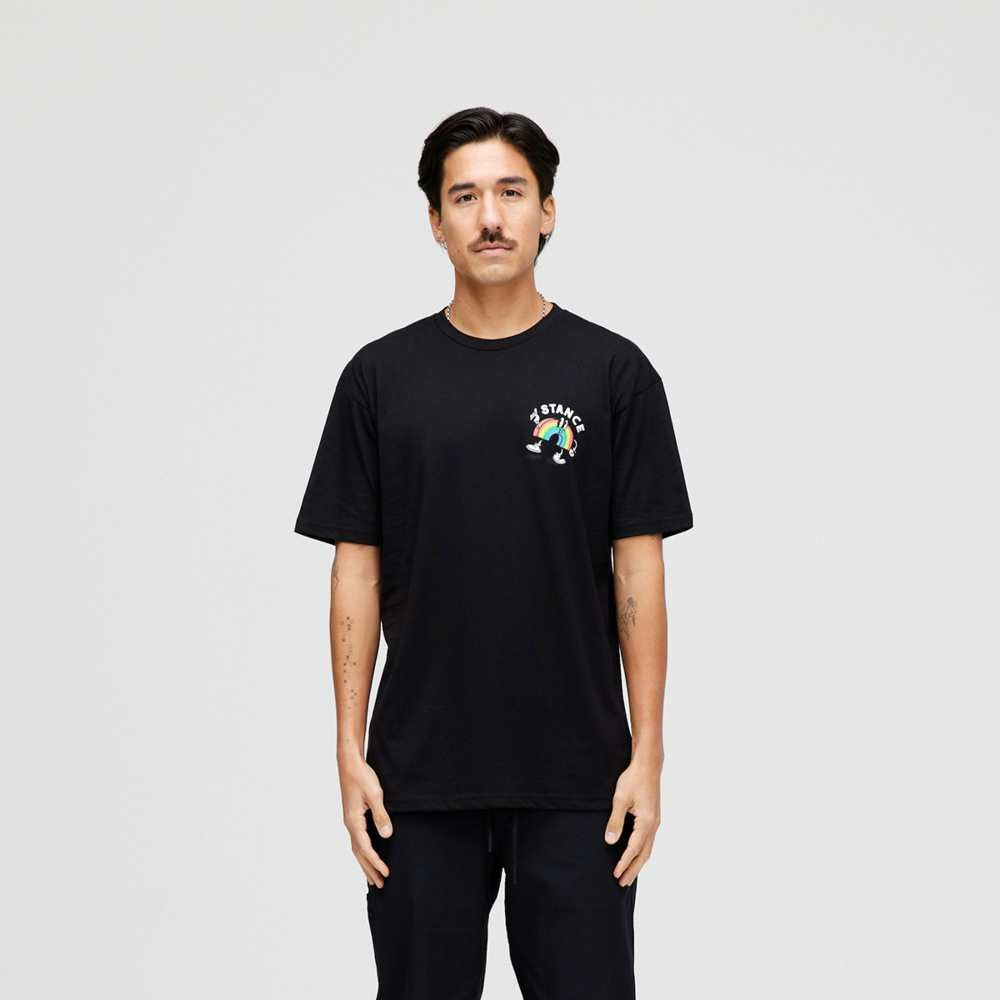 Stance COIN FLIP SS/BLACK/L – obrázek 1