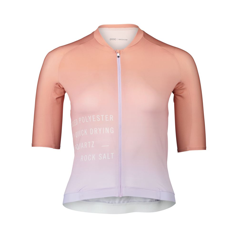 Poc W's Pristine Print Jersey Gradient Purple Quartz LRG – obrázek 1