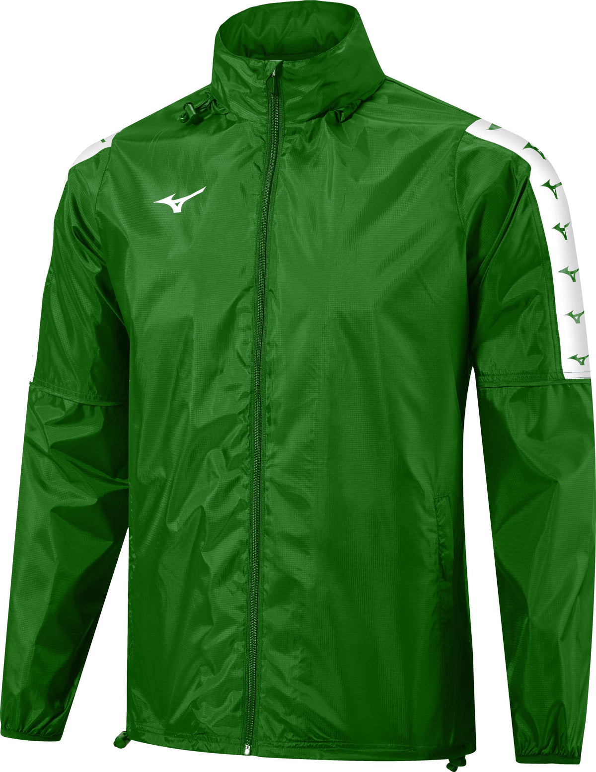 Mizuno Nara Windbreaker Jacket Jr / Green / 164 – obrázek 1