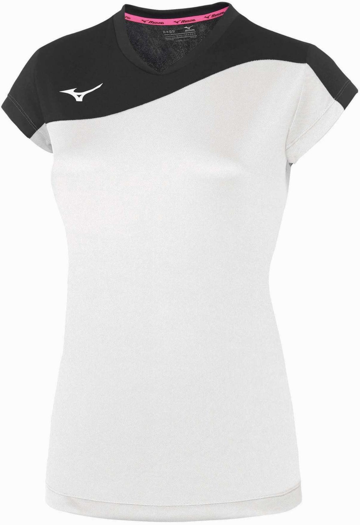 Mizuno Authentic Myou Tee/White/Black/XS – obrázek 1