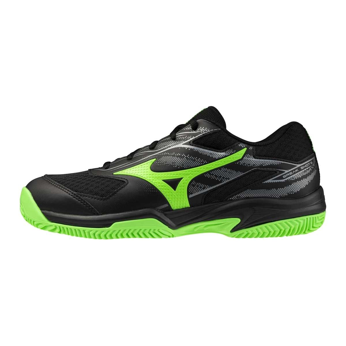 Mizuno BREAK SHOT 5 CC(U) / Black/Foliage Green/Glowing Ap / 39.0/6.0 – obrázek 1