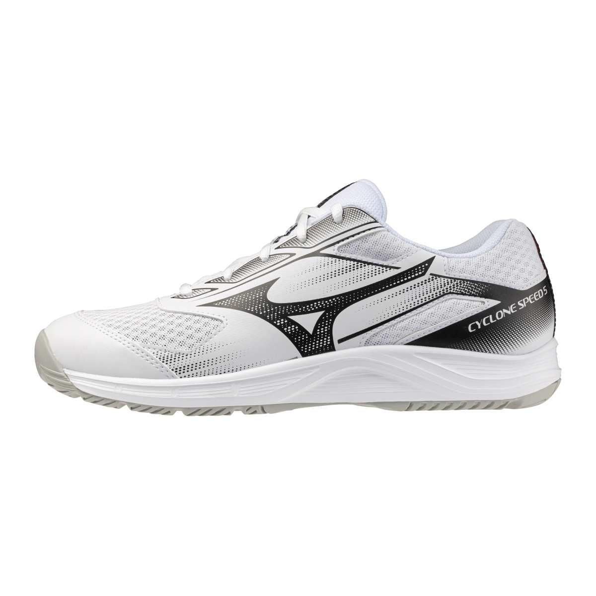 Mizuno CYCLONE SPEED 5(U) / White/Black/Fiery Red / 44.5/10.0 – obrázek 1
