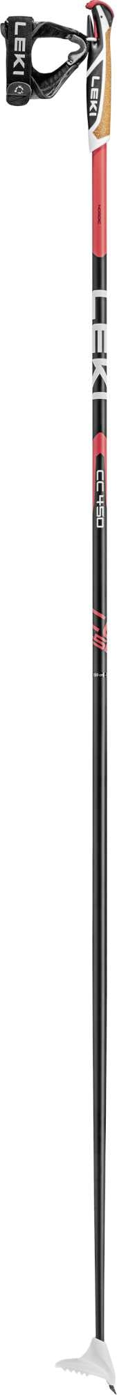 Leki CC 450, black-cherryred-white, 130 cm – obrázek 1