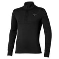 Mizuno Active Warmalite Half Zip Long Sleeve Top / Black / L – obrázek 1